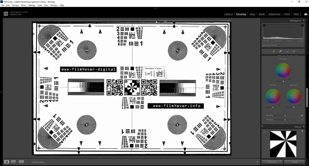 Cassette Film Flat Negative