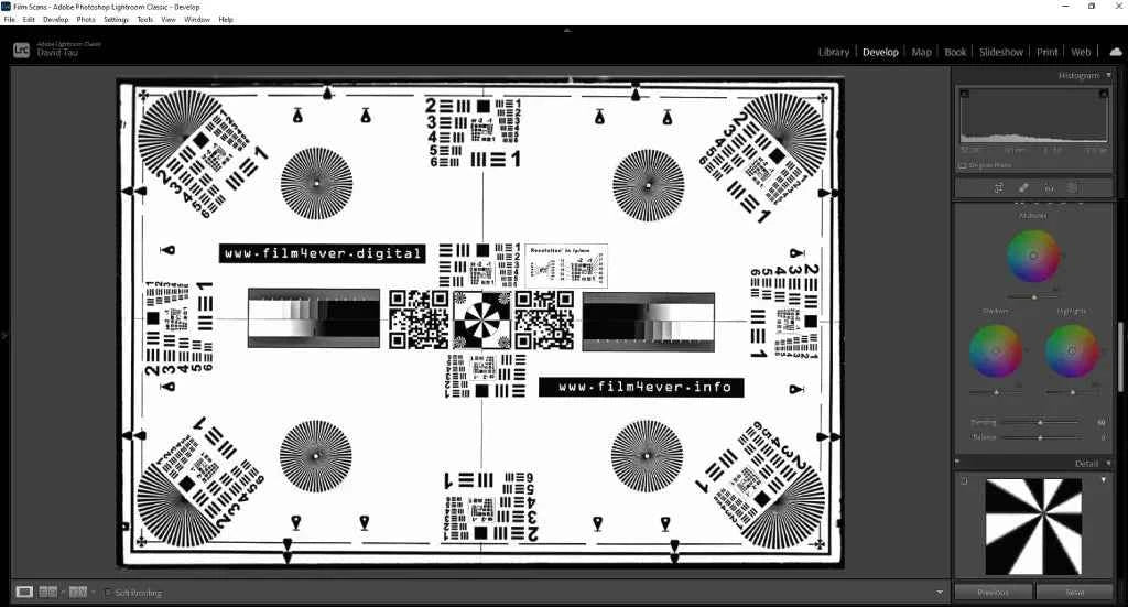 Cassette Film Flat Negative