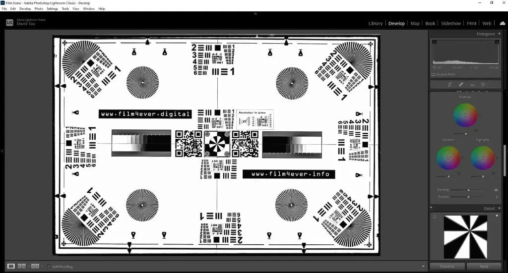 Cassette Film Flat Negative