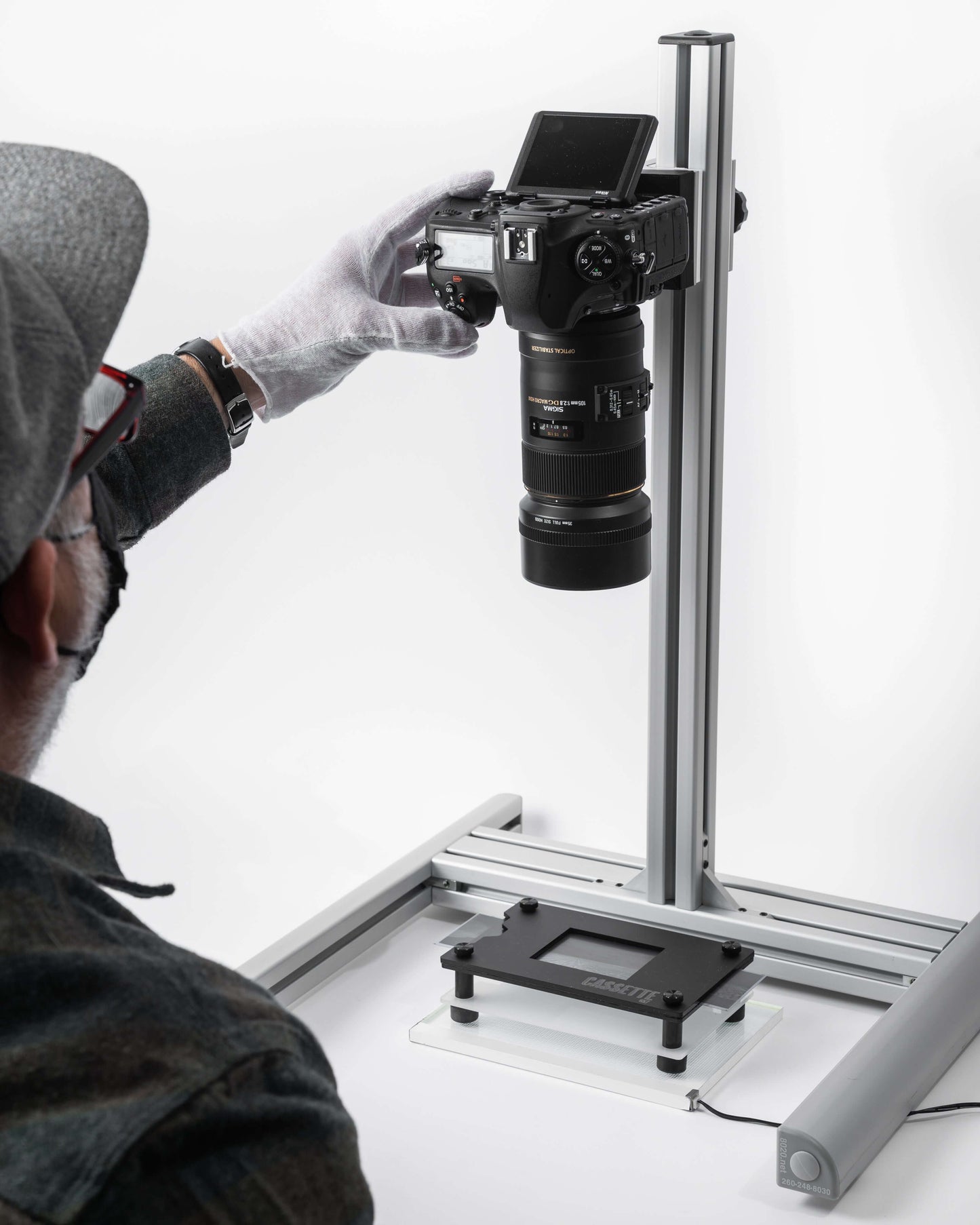 Film Scanning Diffuser for High-Quality Image Capture - Cassette Film